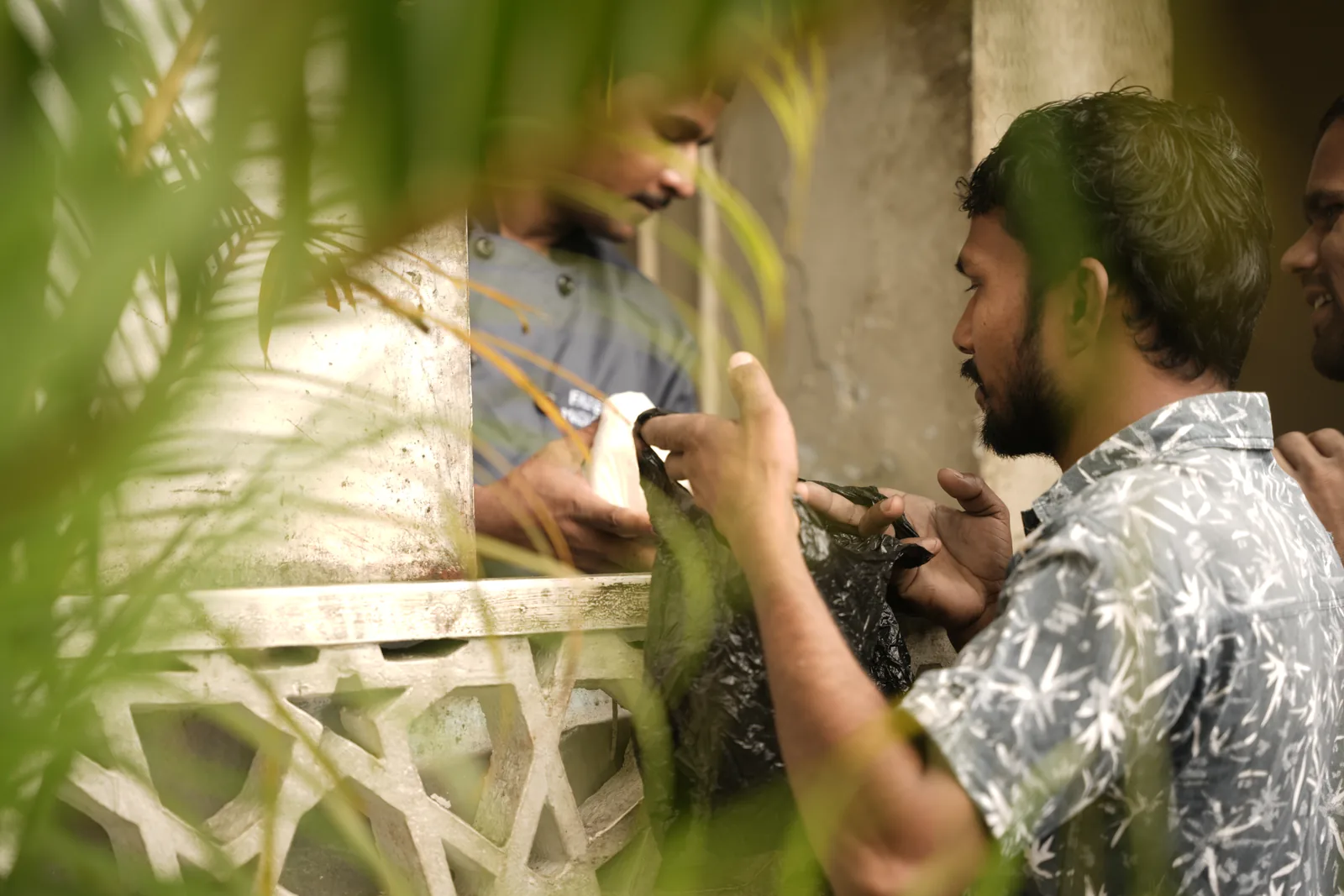 Preparing meals in the Niyaaz kitchen